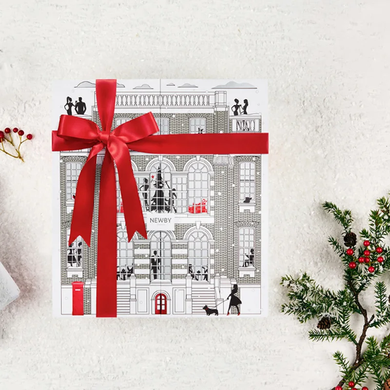 2025 New Wholesale Custom Christmas Empty Advent Calendar Packing Gift Box Mistery Surprise Boxes