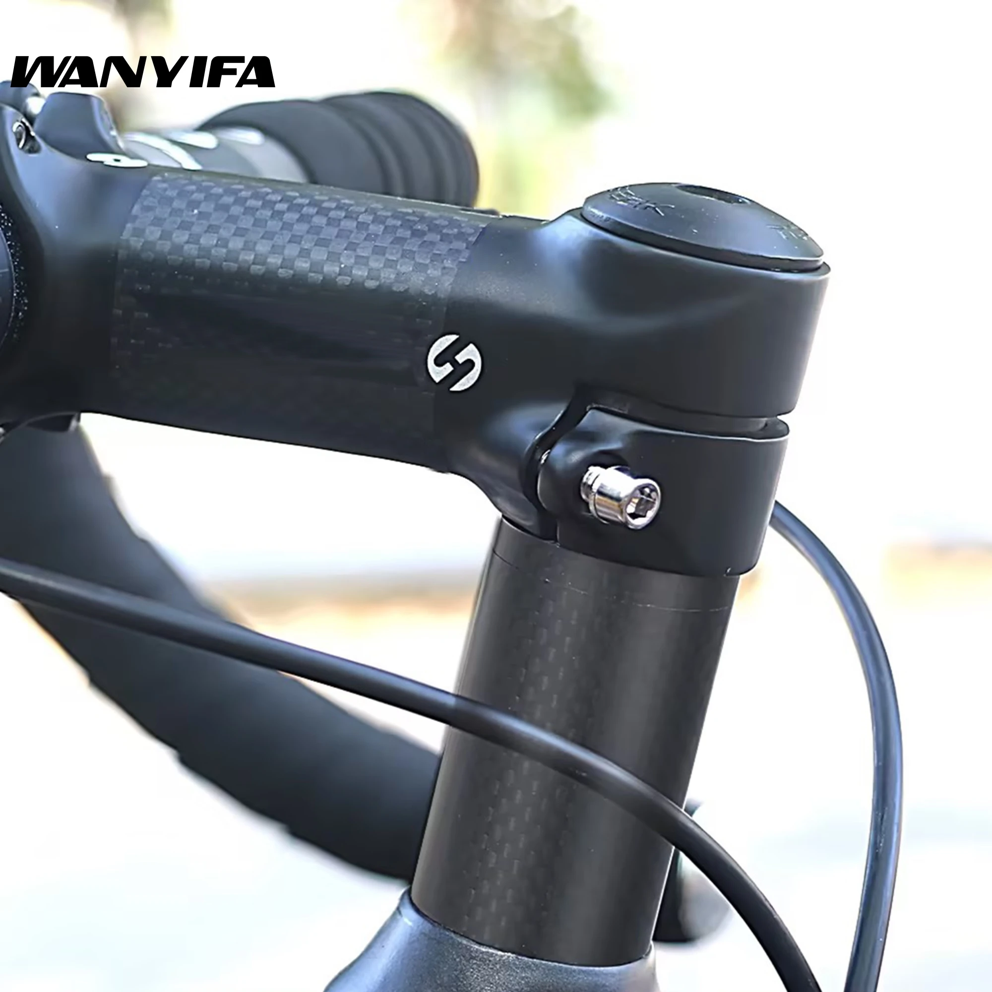 Wanyifa Bicycle Headset Carbon Washer 1-1/8\