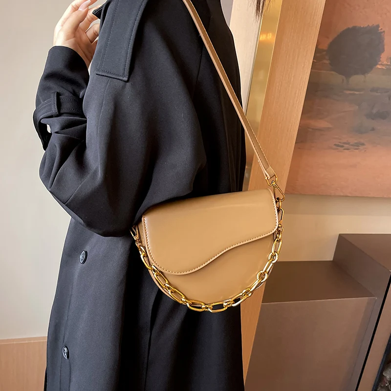 Sac de dégager en cuir PU rétro pour femme, sacs initiés par la marque supérieure, pochette JOClutch, sac à bandoulière pour femme, sacs à main de créateur, nouveau, 2024