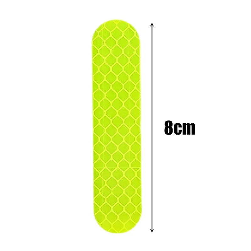 10-50pcs Motorcycle Helmet Safety Reflector Tape Night Safety Driving Warning Sticker General Car Motorcycle Decorative Stickers