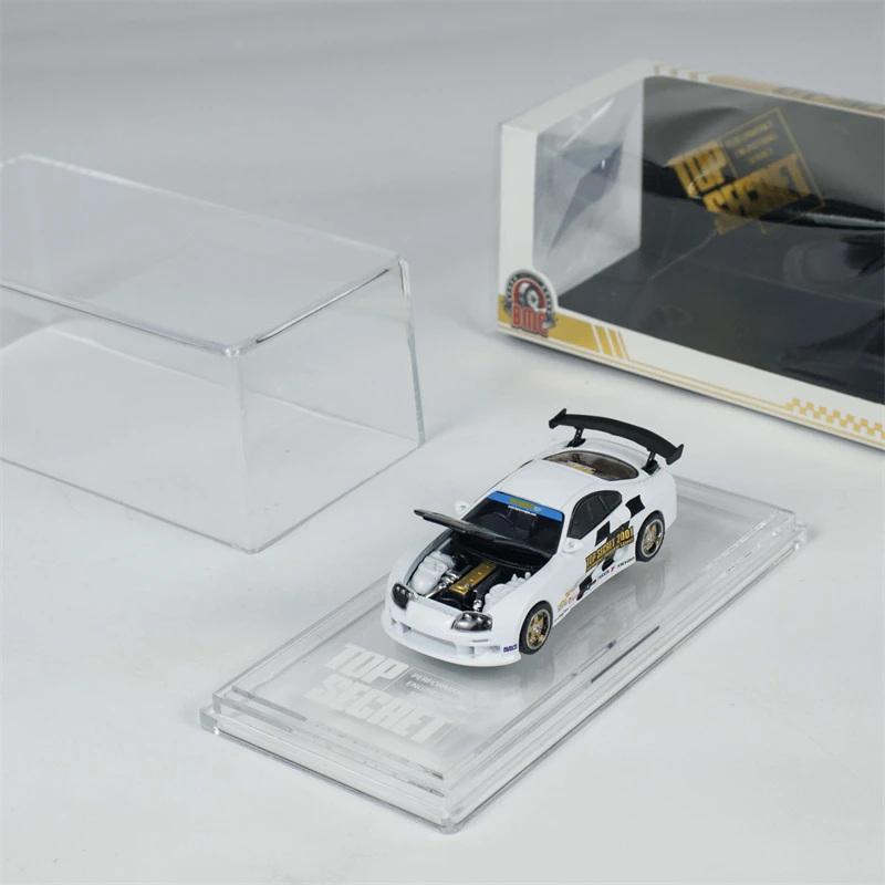 

BMC 1:64 Supra X Top Secret (JZA80) 2025 HEC White Diecast Model Car