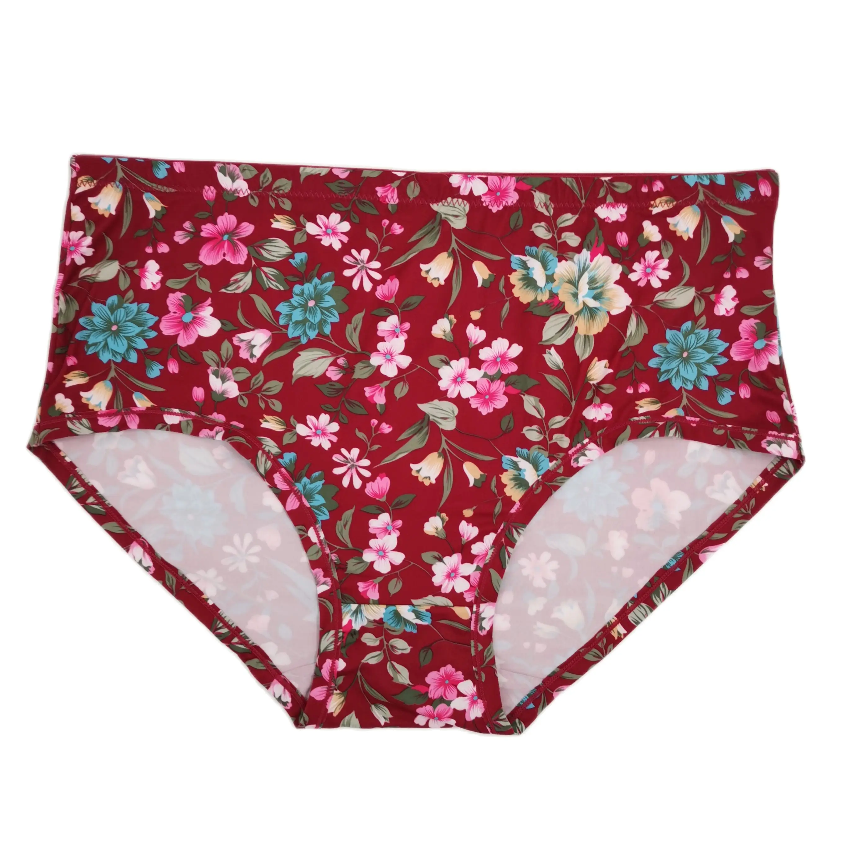 Large Sizes Women\'s Panties,Women\'s Panties With Floral Pattern,Soft Bamboo Big Size Panties,Female Panties,Oversized Underpants