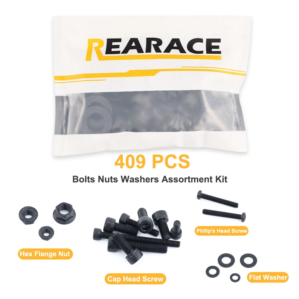 

409PCS Complete Full Fairing Bolts Kit Fit For TRX400EX 1999-2008 Motorcycle Stainless Steel ATV Bolts Screw Kit Set