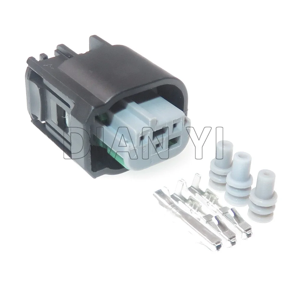 1 Set 3 Way 1J0972483 2-967642-1 AC Assembly Car Throttle Wire Socket For BMW Automotive Tail Light Sealed Connector Car Adapter