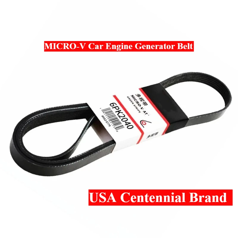 6PK2227 6PK2230 6PK2240 6PK2245 6PK2247 6PK2255 6PK2260 6PK2264 6PK2270 6PK2283 6PK2285 USA MICRO-V Car Engine Generator Belt
