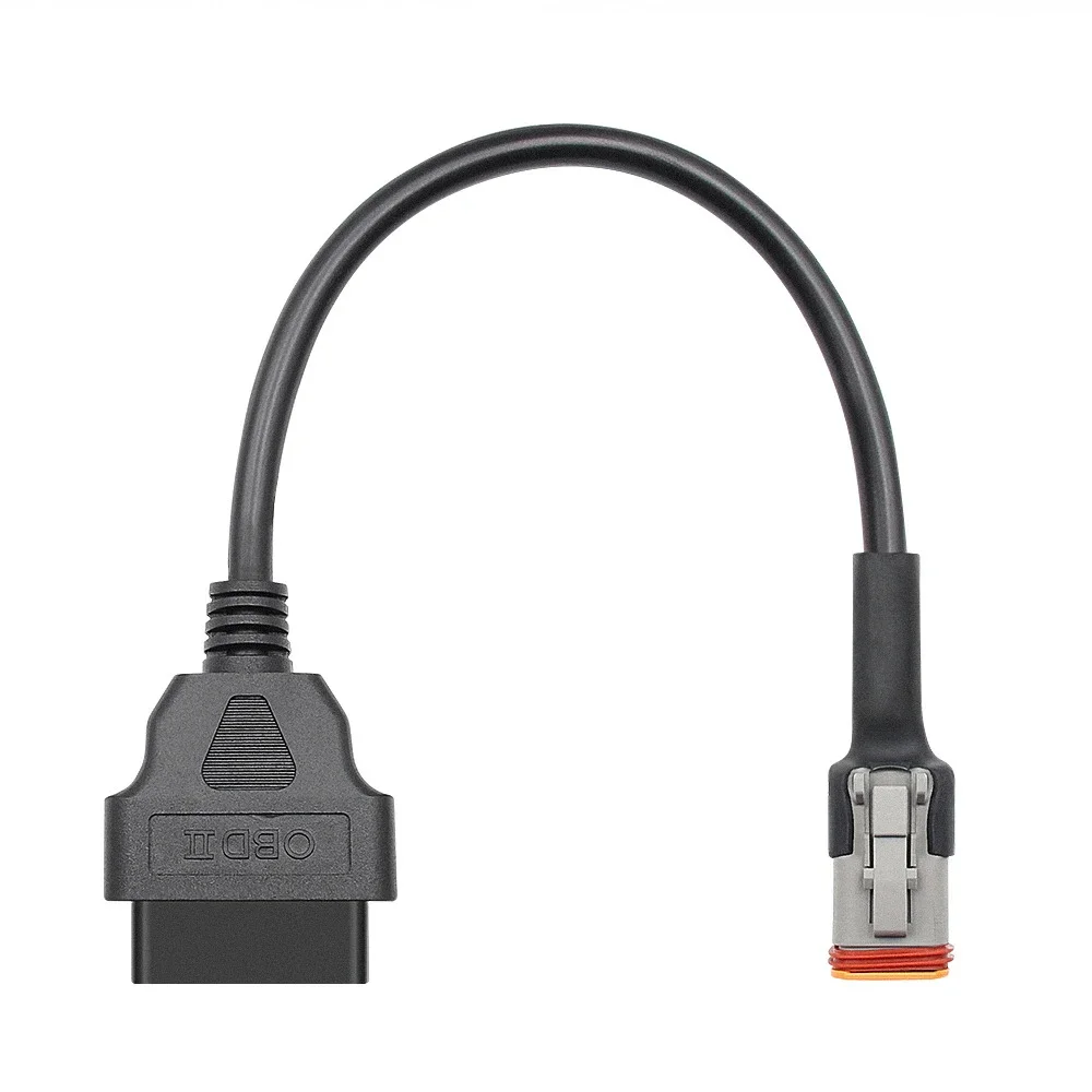 OBD Motorcycle Cable For Harley Davidson Motorcycle 4 Pin To 16 Pin OBD2 Diagnostic Cables Adapter connector OBD II CAN BUS