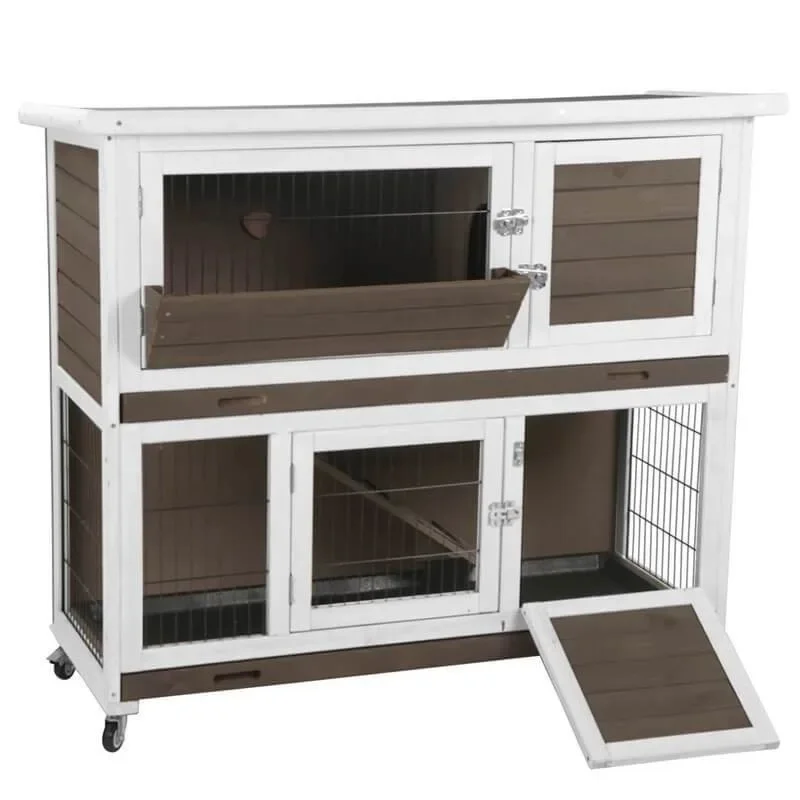 Clear feces luxury double-layer pet cage pigeon villa rabbit house bird rabbit house chicken cage