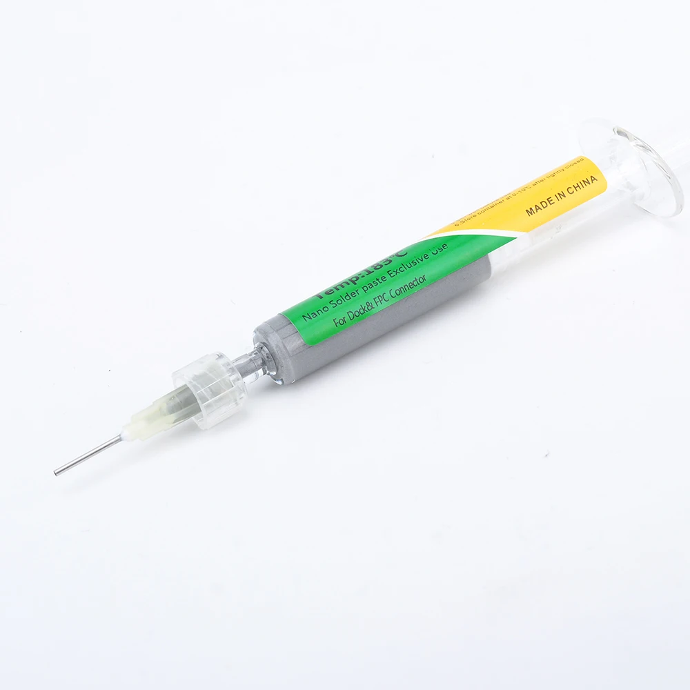 Crystal Needle Tube Lead-free Solder Paste Sn96.5Ag3.0Cu0.5 Melting Point 217 ℃ Repair Solder Paste PCB Repair Solder Paste 305