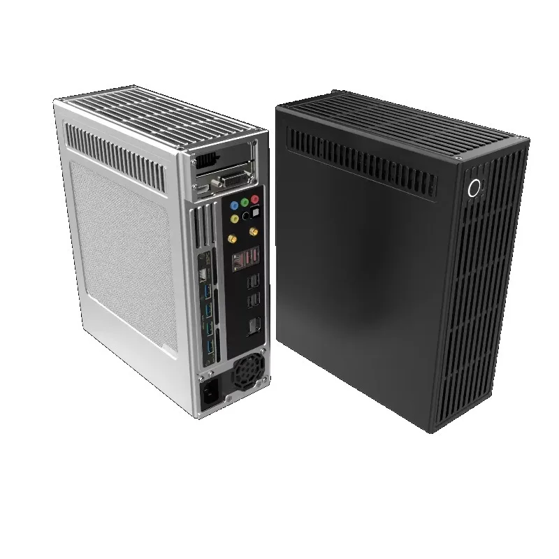 V4 Version 4.9L All‑Aluminum ITX Computer Case ZS‑D2 Semi‑High Graphics Card Compact PC Chassis