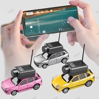 WLtoys 6401 Mini FPV APP Control Car 1:64 Scale 4WD First Person View RC Car 2.4GHz High Speed Control with Camera Racing Toy ﻿