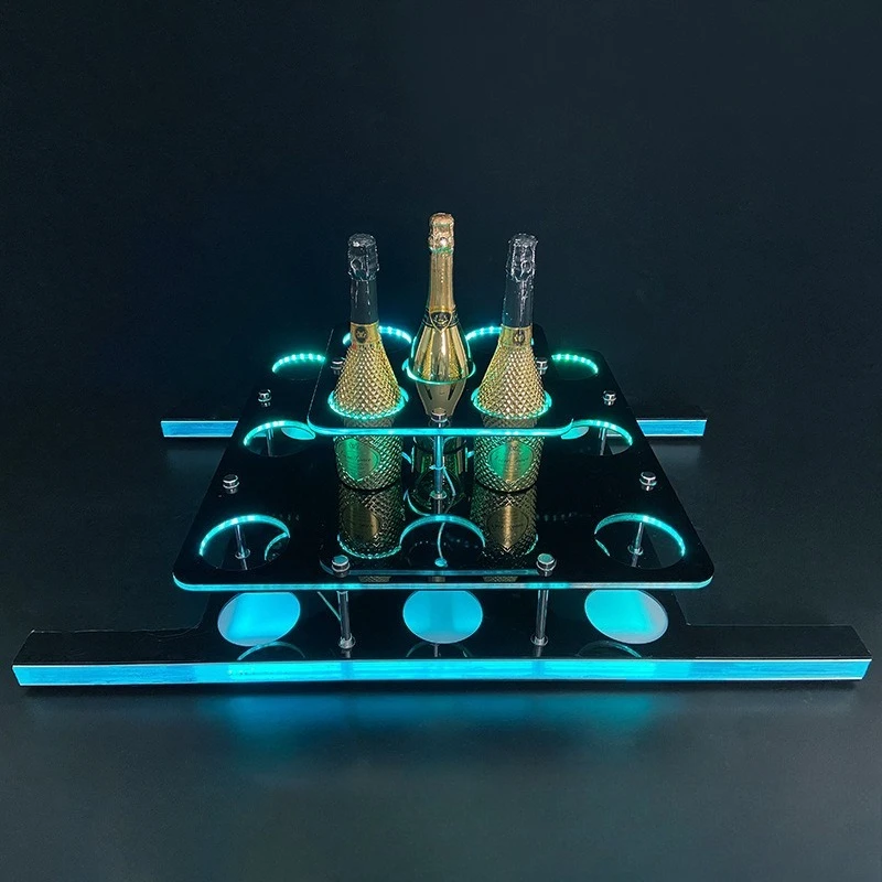 Quadro de ponte de adereço de atmosfera de ponte de acrílico luminoso