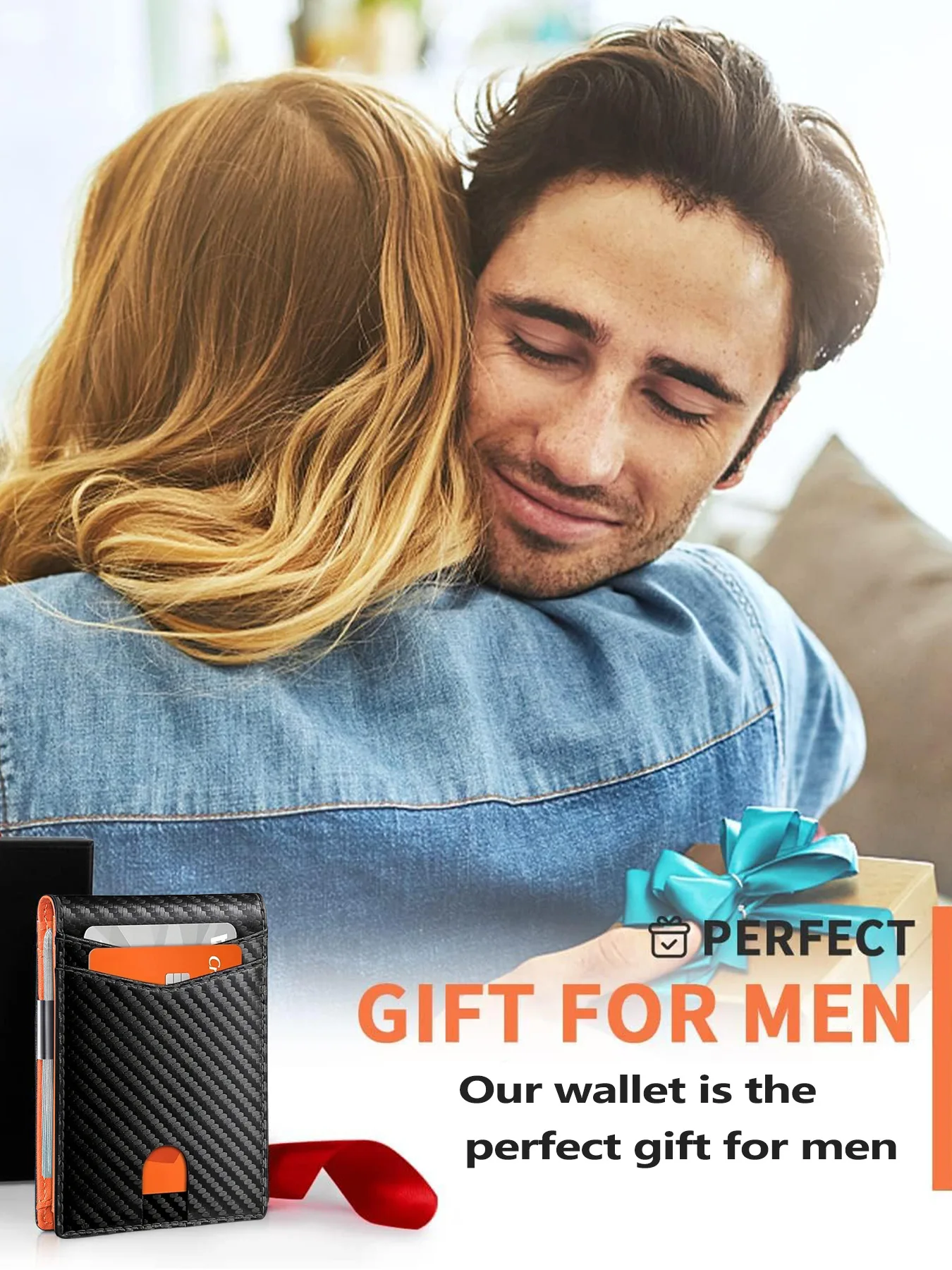 New 12-card ultra-thin multi-function card bag Business vertical anti-theft RFID card wallet for men microfiber leather