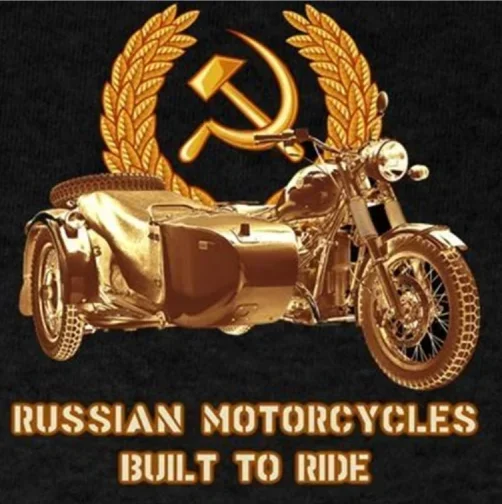 

Built To Ride. Retro Russian Motorcycles T-Shirt 100% Cotton O-Neck Summer Short Sleeve Casual Mens T-shirt Size S-3XL