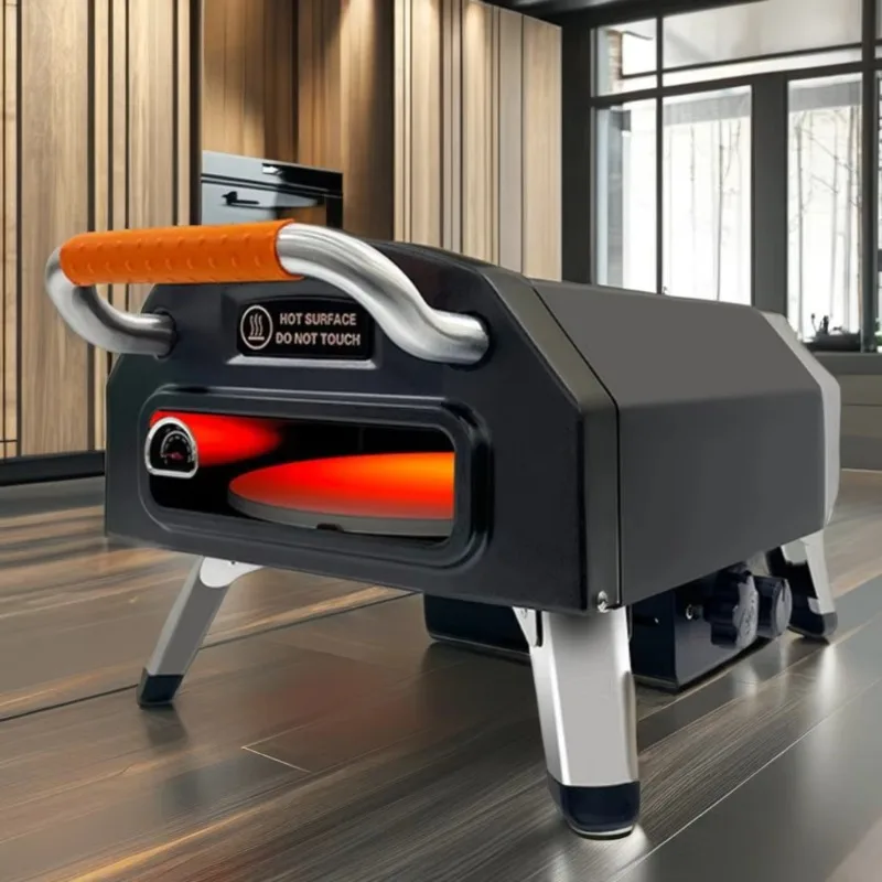 Pizza Oven Rotating Stone Small Outdoor Gas Fire Oven Pizza for Sale