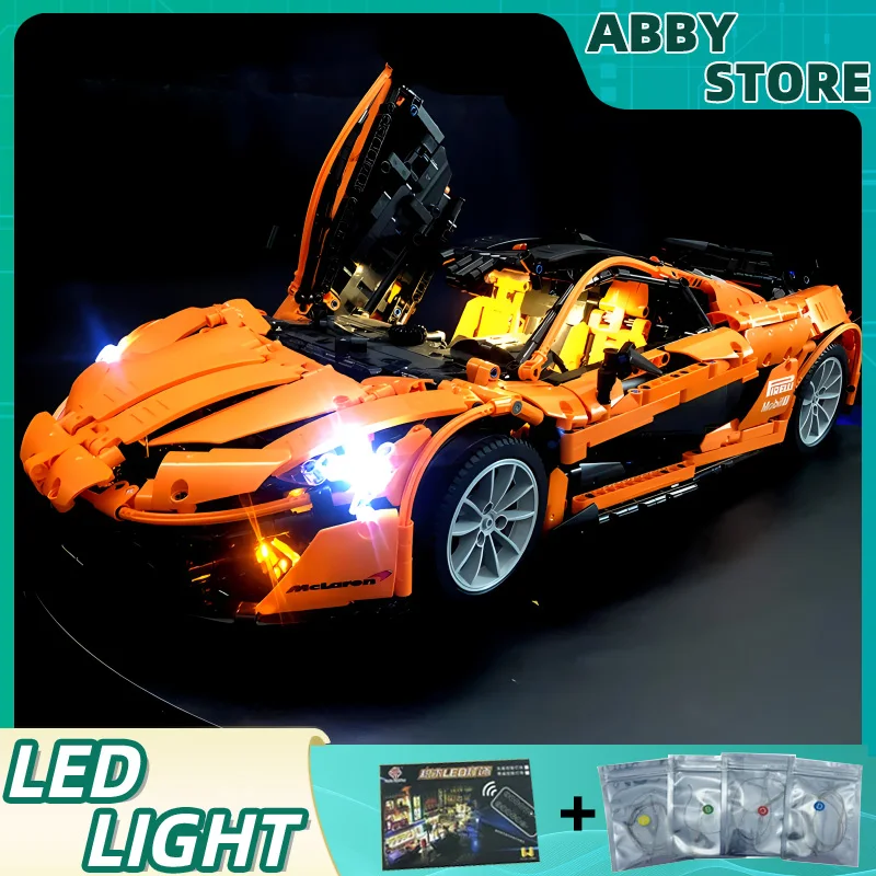 RC DIY LED Light Kit For LEGO 13090 Technical Super Car ( Only LED Light,Without Blocks Model)