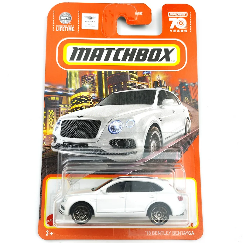 2023 Matchbox Car 18 BENTLEY BENTAYGA 1/64 Metal Die-cast Model Collection Toy Vehicles