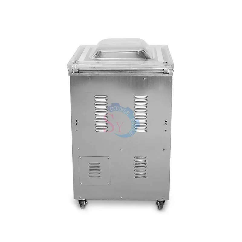 수직 이중 변압기 식품 진공 밀봉 기계, 알루미늄 호일 백, 해물 고기 및 과일 신선도 유지 포장 기계