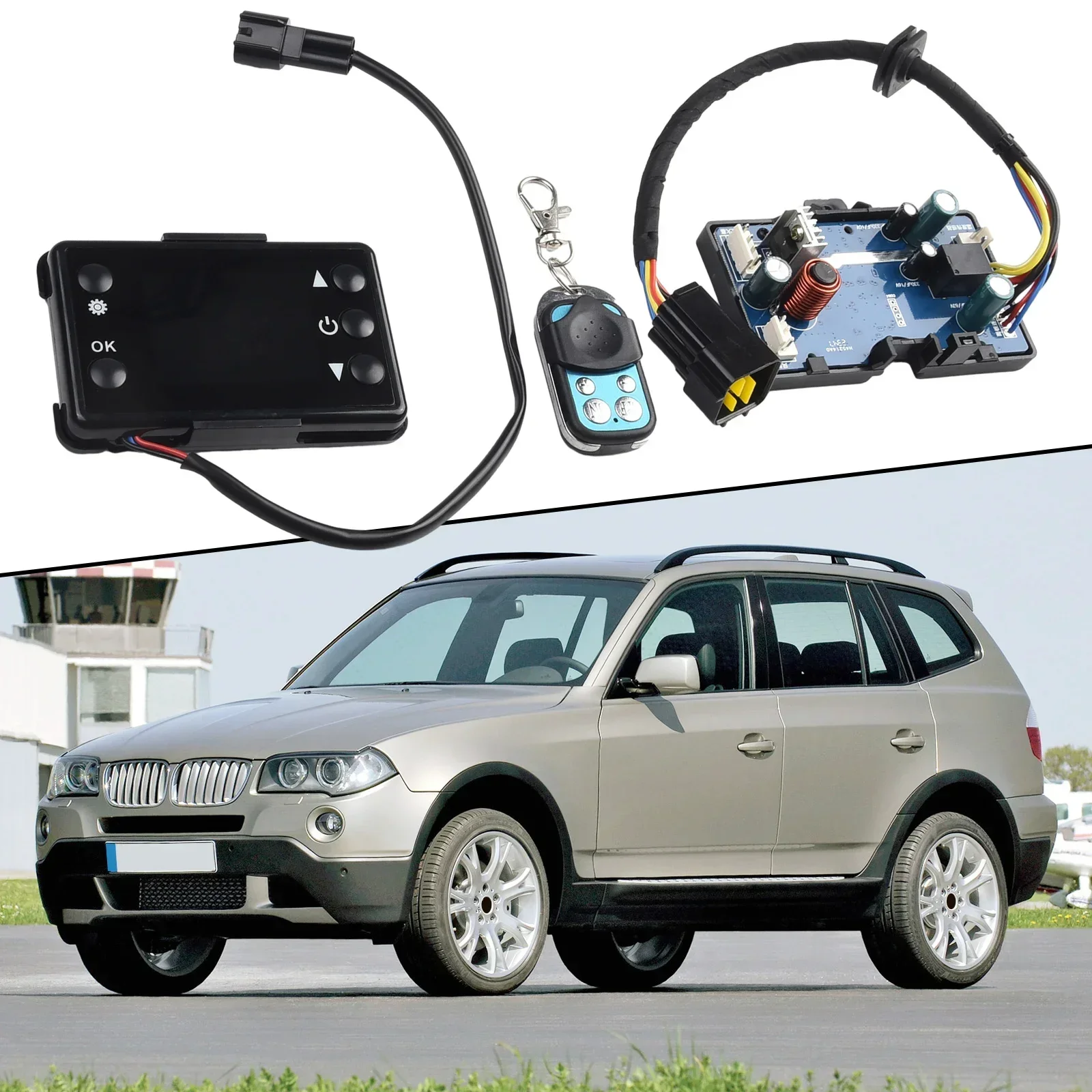 

Convenient Car Accessories LCD Monitor Control Air Diesel Heater Control Button Function LCD Monitor Control Motherboard None