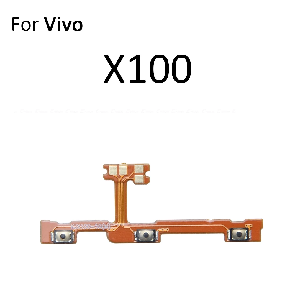 Power ON OFF Mute Switch Control Key Volume Button Flex Cable For Vivo X100 X100s X200 FE X200S Pro mini Ultra