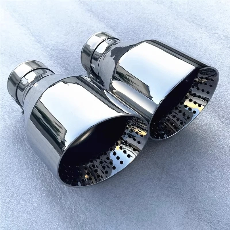 

Automobile modification exhaust pipe tail throat general large diameter stainless steel mesh decorative cover accessories