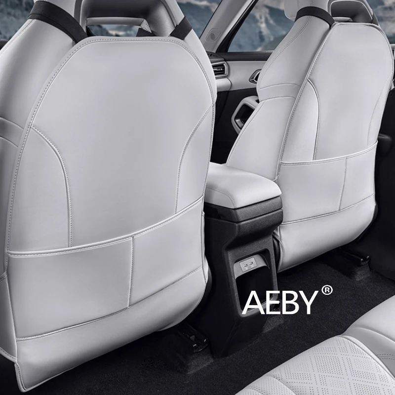 

AEBY For BYD Atto 2 Smart Driving Editio 2024-2025 Car Seat Back Protector,Leather Protective Cover,Anti-Kick Scratch Guard Pad