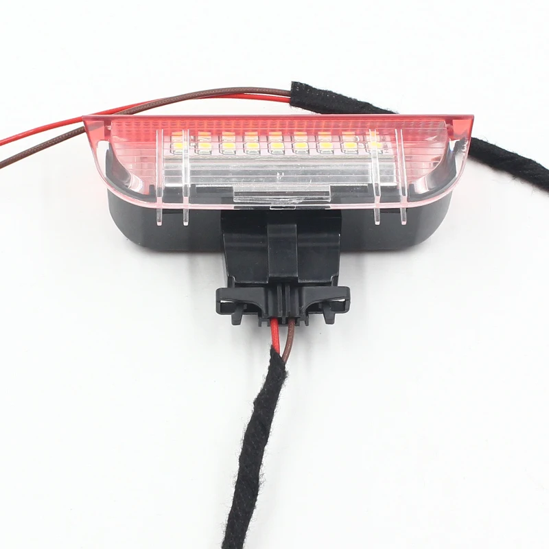 Rockeybright led door warning light wire harness extension cable for vw golf jetta tiguan passat sagitar Skoda Door light cable