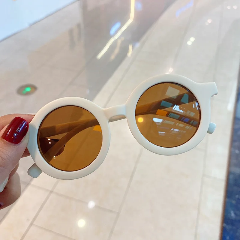 2026 Modische Neue UV400 Kinder-Sonnenbrille mit Weichen Bärenohren Runde Sonnenbrille für Babys Mädchen Jungen Kleinkinder Outdoor Strand Urlaub Geschenk – Detail 7