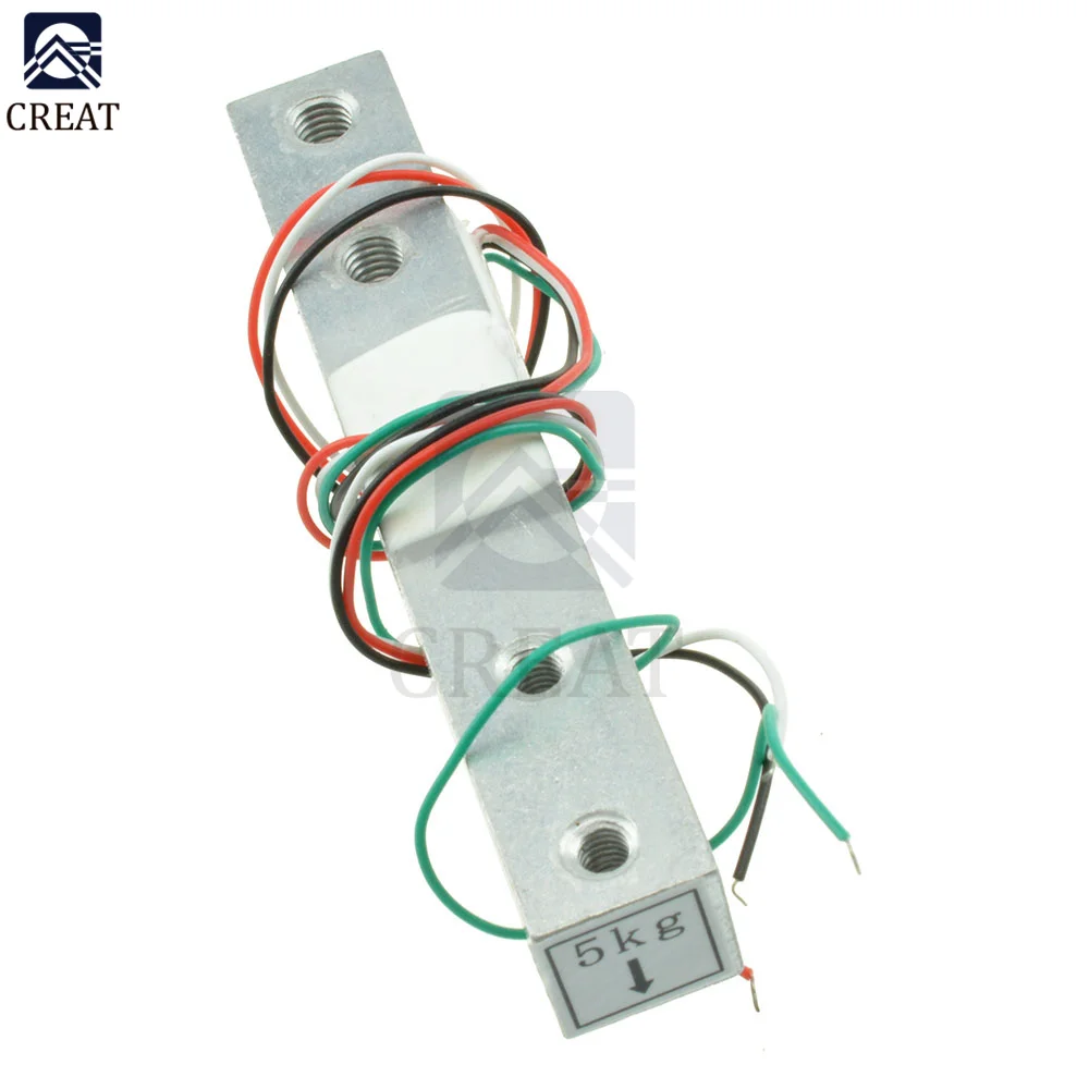 Load Cell  0.1KG 1KG 2KG 3KG 5KG 10KG HX711 AD Module Weight Sensor Electronic Scale Aluminum Alloy Weighing Pressure Sensor