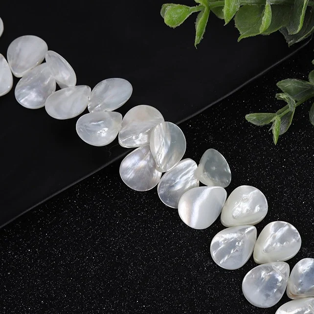 

Seashell waterdrop shells handmade DIY material three-dimensional bright waterdrop shells