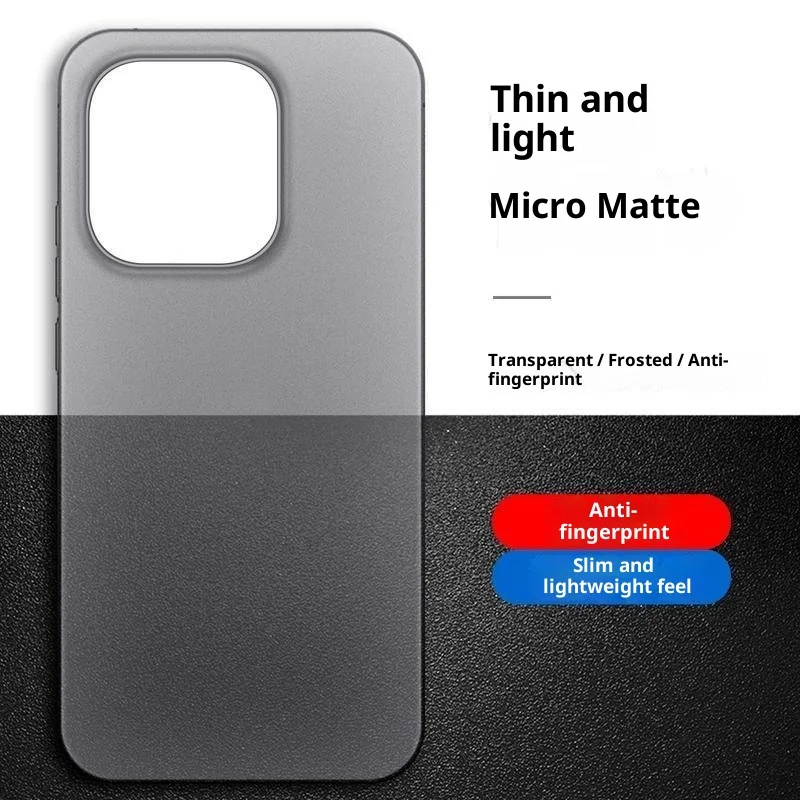 For OPPO Find X9 Pro Case Luxury matte large hole ultra-thin PP Cover For OPPO Find X9Pro Shockproof Bumper Funda