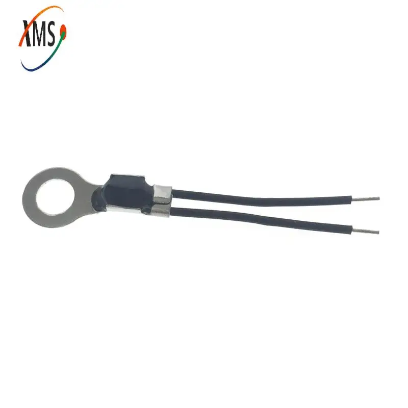 10pcs NTC Thermistor Surface Mount Aperture 4.2mm Temperature Sensor Probe Fixed Head 10K 50K 100K  Long 2cm Tin