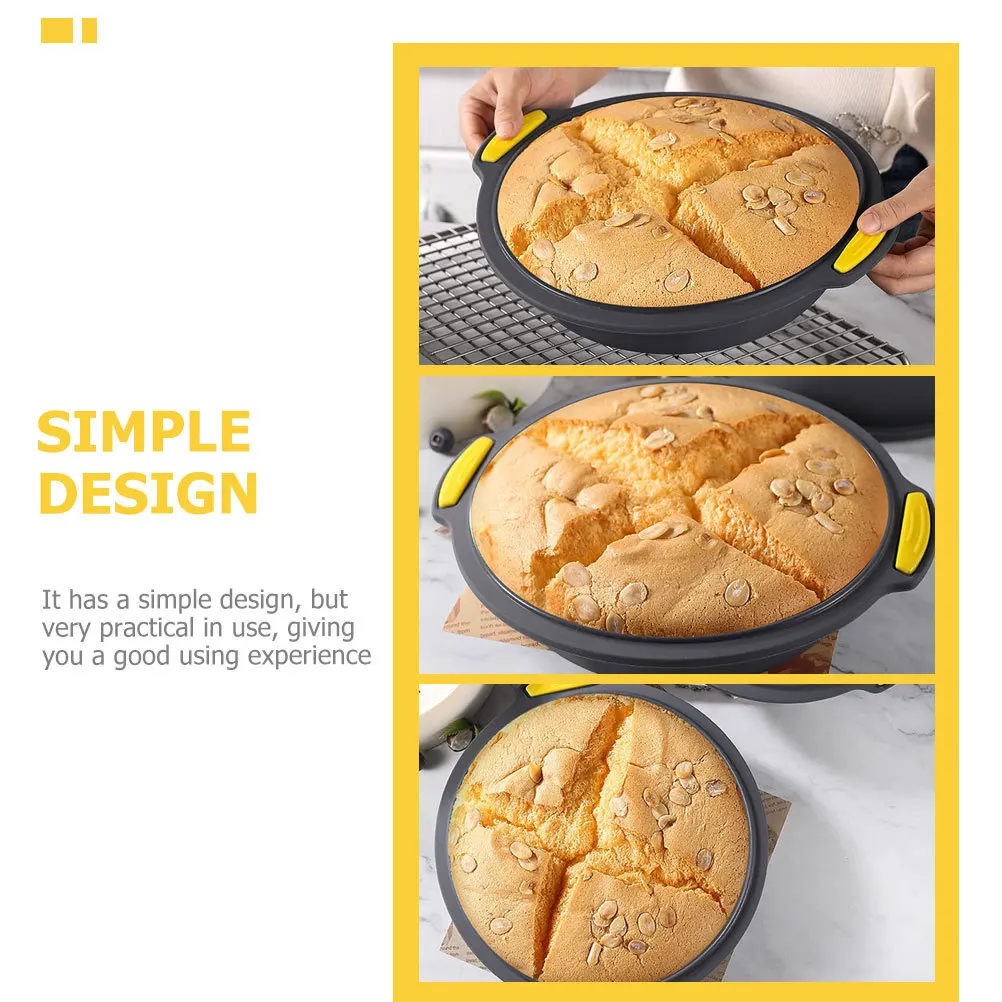 

Термостойкая силиконовая форма для выпечки, антипригарная форма для торта, многофункциональная форма для хлеба, формы для торта, термостойкая силиконовая форма