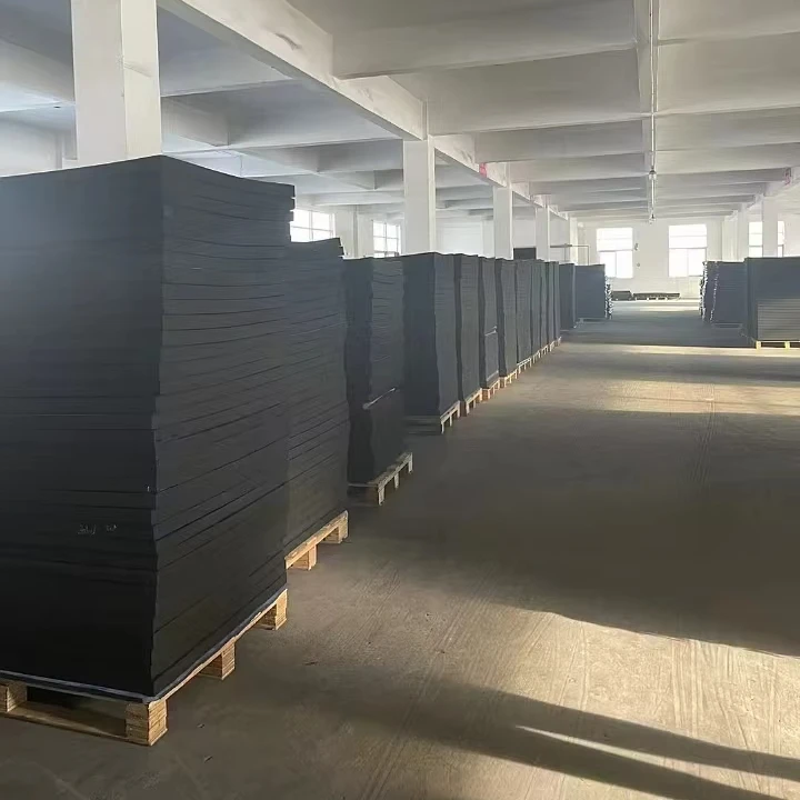 EPDM/SBR/CR/NBR/EVA/PE Schaumgummi-Matte Gummimatten-Produkt Gummifolien-Produkt