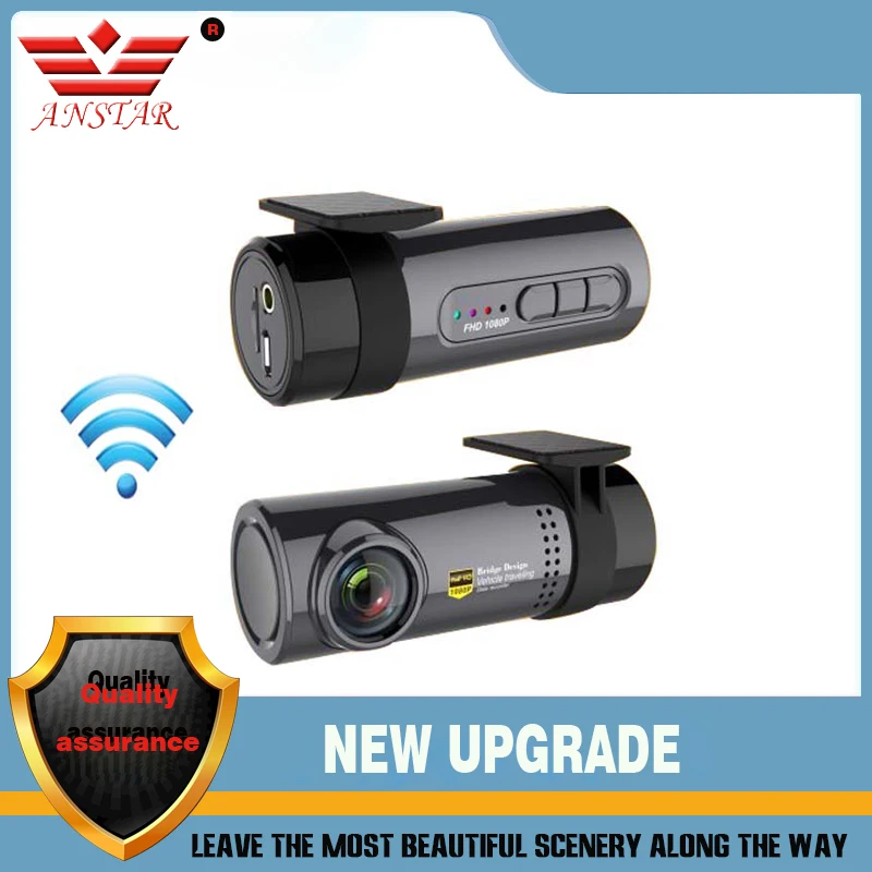 

ANSTAR 140 Degree Mini WIFI Car DVR Camera Dashcam Video Recorder Digital Registrar Camcorder APP Monitor Wireless DVRs