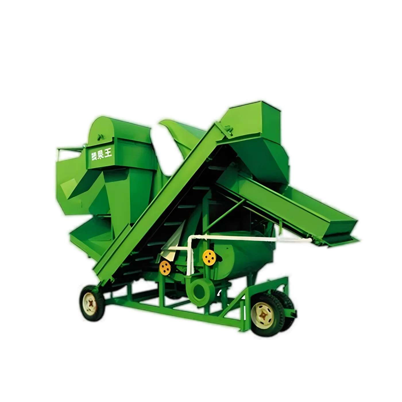 Big Capacity Tractor Driven Peanut Picker Equipment Wet Way And Dry Way Groundnut Picking Machine