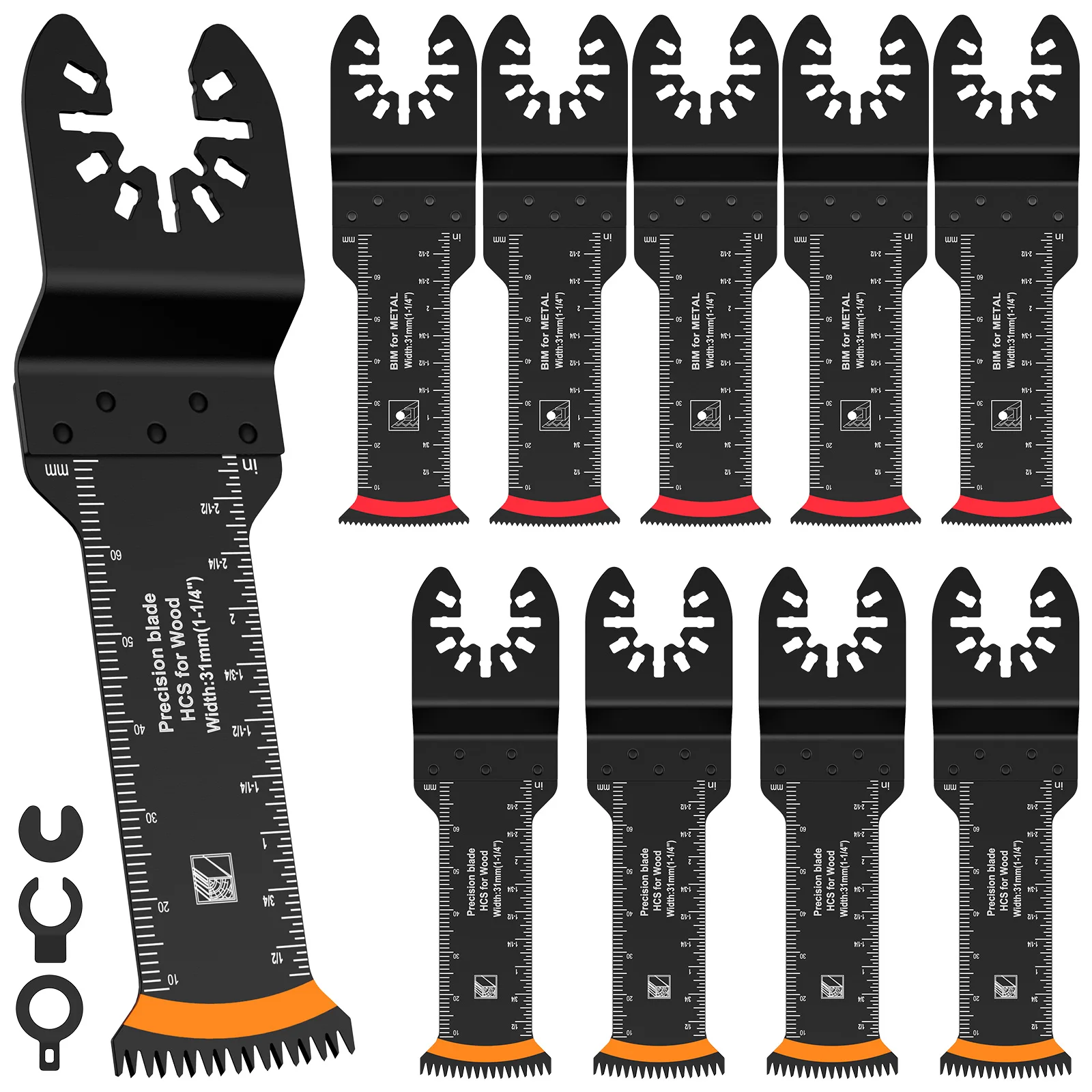 10Pcs Oscillating S… - image