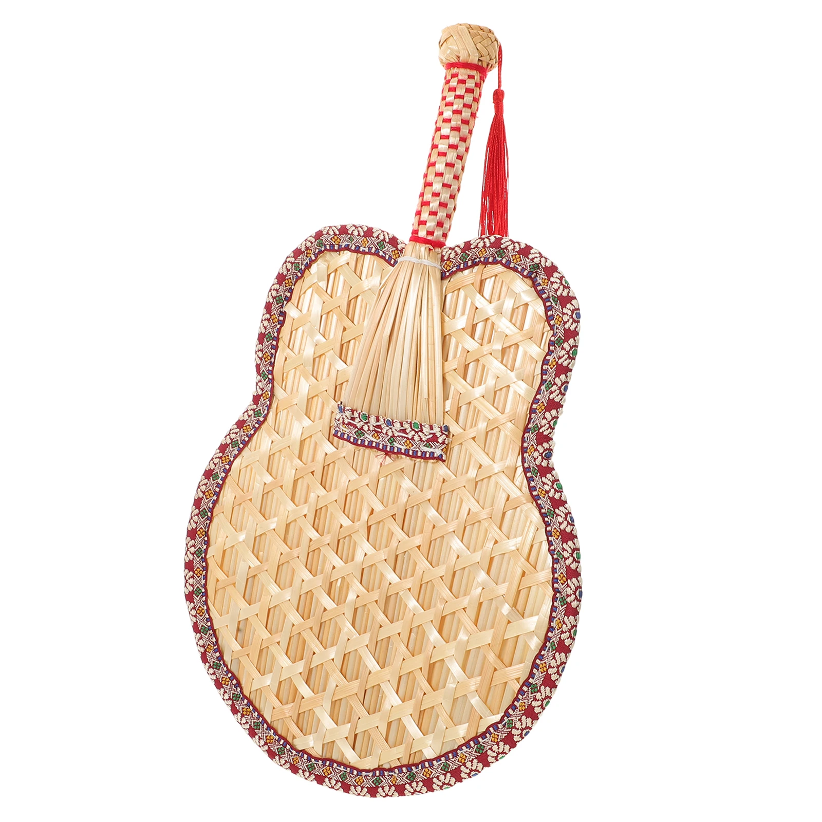 

Natural Handwoven Fan Lightweight Vintage Chinese Style Summer Cooling Portable Hand Fan for Outdoor Indoor Events Children Fans