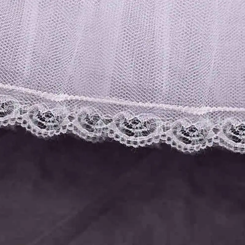 652F Hard Netto Kant Bruid Trouwjurk Petticoat Kids Dames Korte Witte Mesh Petticoa