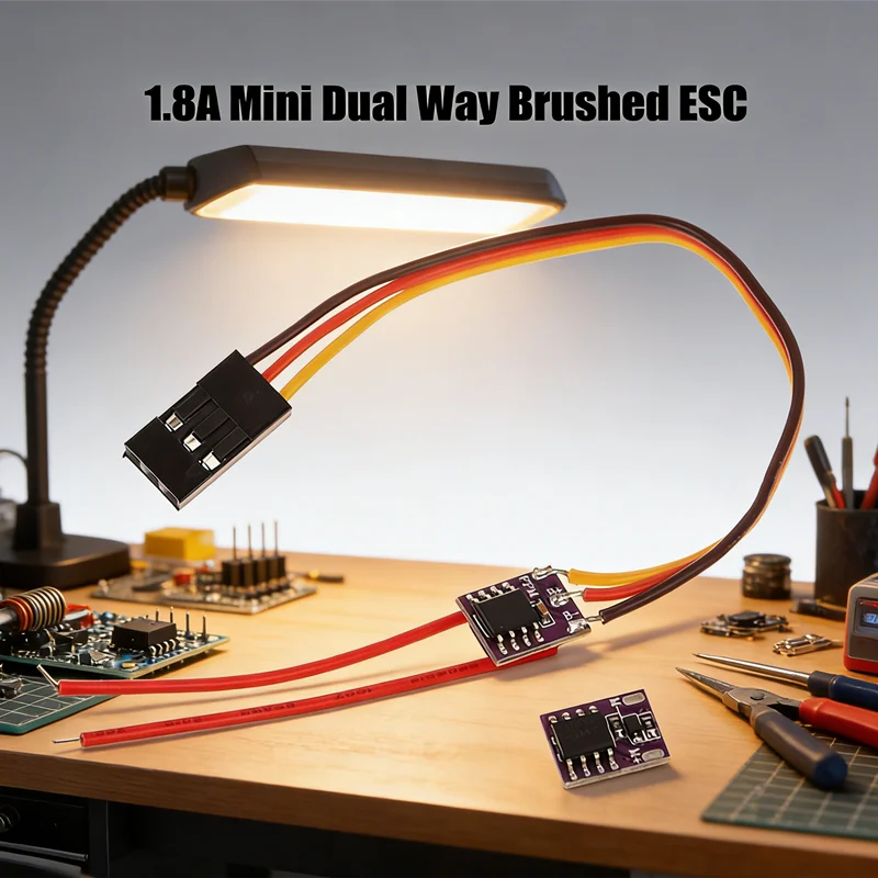 NEW 1S 1.8A ตัวควบคุมความเร็วอ - Diy Electronics Motor บทวิจารณ์และราคา