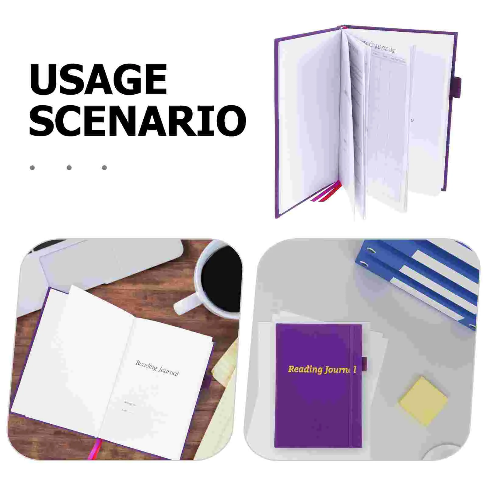 Reading Diary Tracker Journal Accessories Journals Periodicals Book Paper Student Challenge Review Notepad