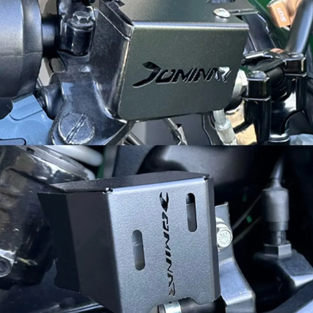 

For BAJAJ Dominar 400 250 Dominar400 All Years Motorcycle Accessories Front Rear Brake Fluid Reservoir Cover Guard Cap Protector