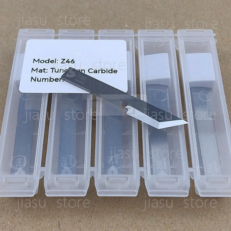 High Hardness Tungsten Carbide Drag Cutting Blade Z46 Z60 Z61, Imported Alloy Blade for Cutting Machine Replacement