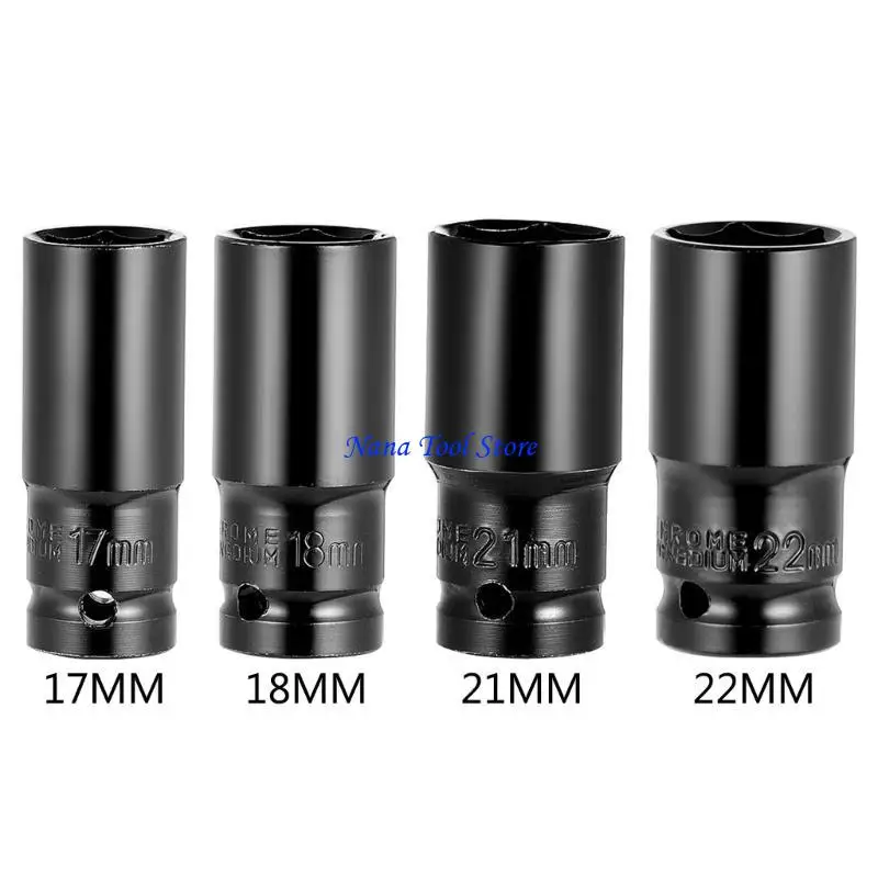 31GJ Efficient 1/2inch Deep Metric Impact Socket 1/2