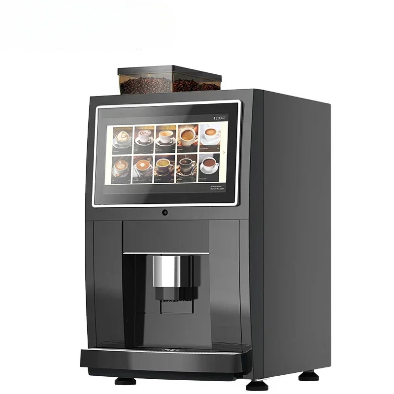 

JL24-IN5C Milk Foam Coffee Machines Commercial Professional Automatic with 14'' Touch Screen