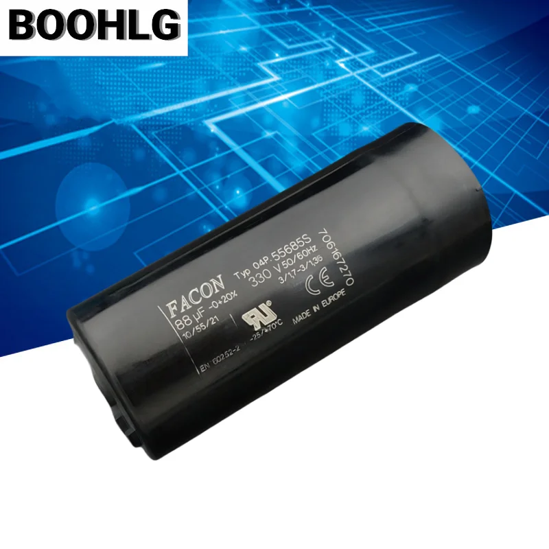 

1PCS FACON 04P.55685S 88uF 330VAC Compressor Start Capacitor