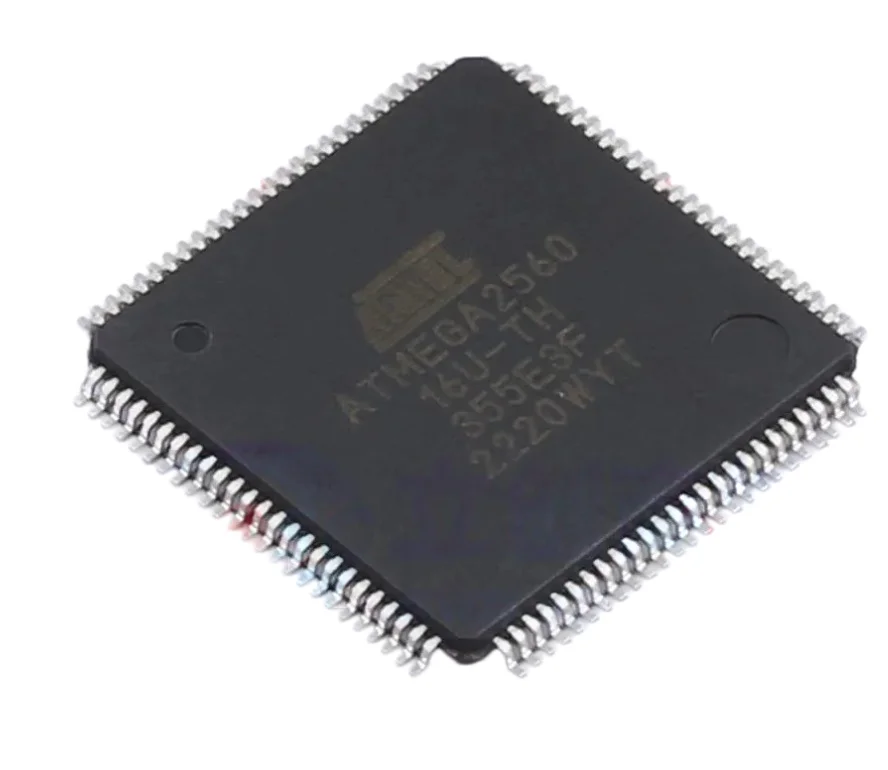 New ATMEGA2560-16AU chip 8-bit microcontroller 256K flash 5V patch QFP100