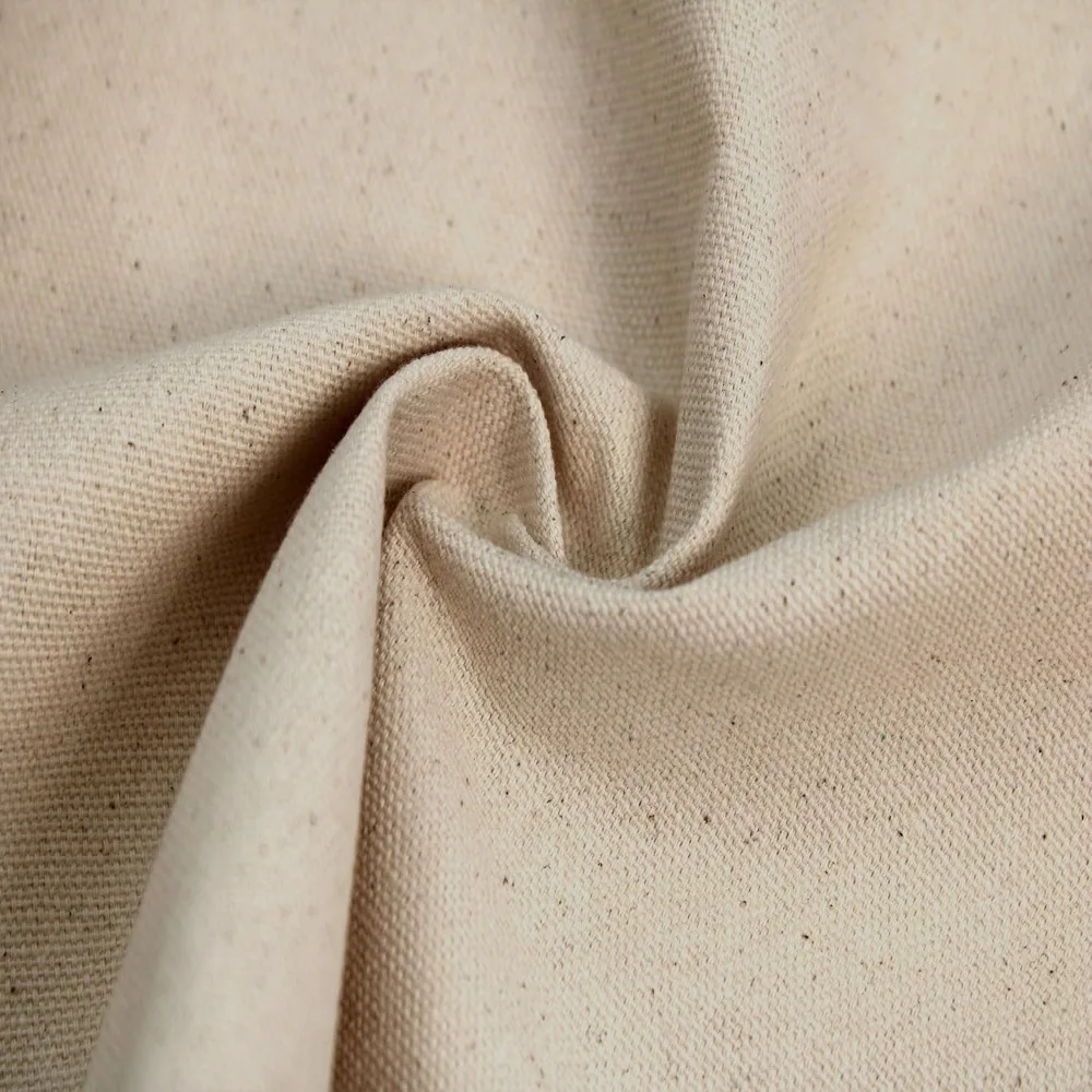 

62" Wide 10oz Cotton Canvas Fabric by The Yard-No Stretch, Medium-Weight, Duck Cloth for Painting, Upholstery, Crafts, Workwear