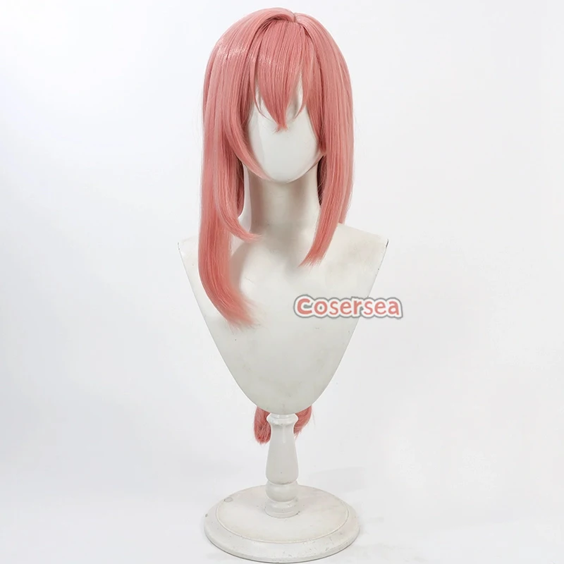 Cosersea Tsukishiro Yanagi Cosplay Wigs Zenless Zone Zero Tsukishiro Yanagi 70cm Pink Braided Wig Synthetic Hair Heat Resistant