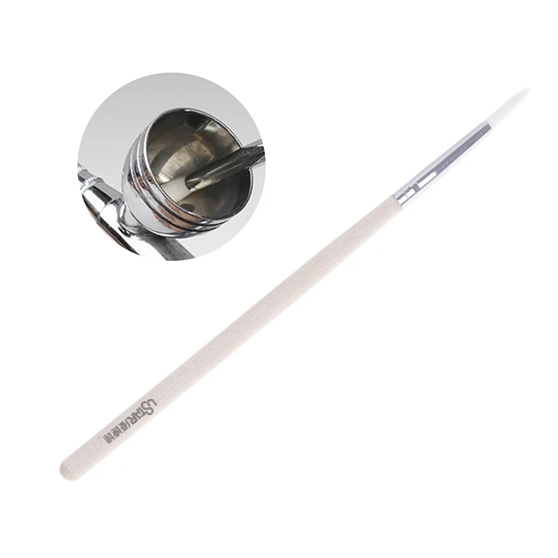 1PC Quick Clean Corrosion Resistance Cleaning Assistant Hobby Model Building DIY Accessories Tool Airbrush Cleaning Brush