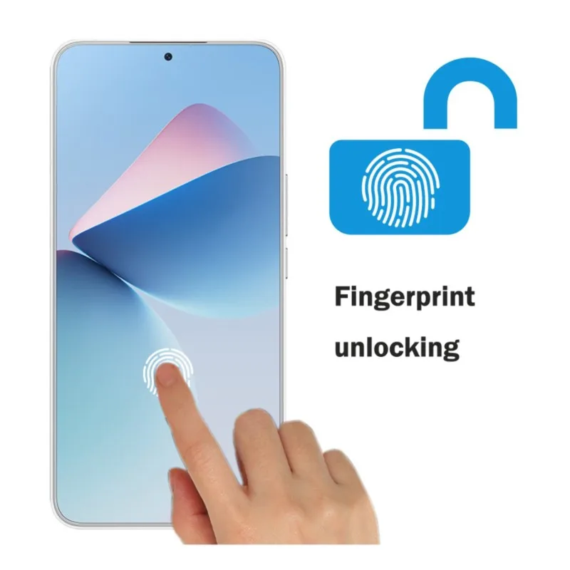 

For Meizu 21 Screen Protector Full Screen Coverage Transparent Tempered Glass Film 2.5D edge 9H Hard Fingerprint unlocking